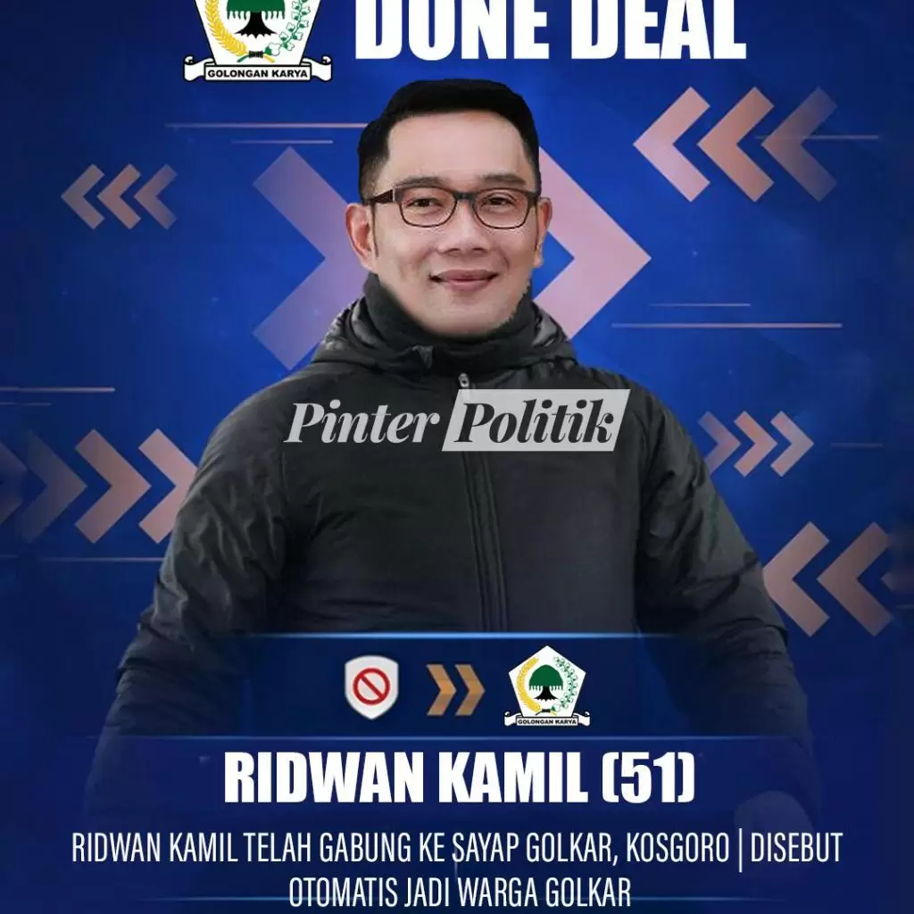 poster rumour transfer ridwan kamil