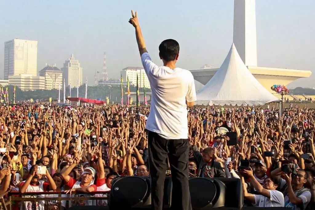 jokowi senang blackpink datang