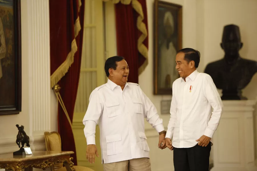 prabowo sekarang jadi serba jokowi