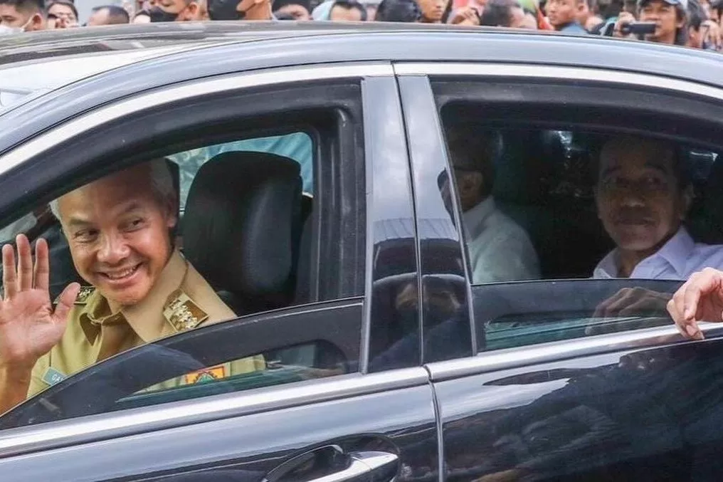 jokowi ganjar makin mesra