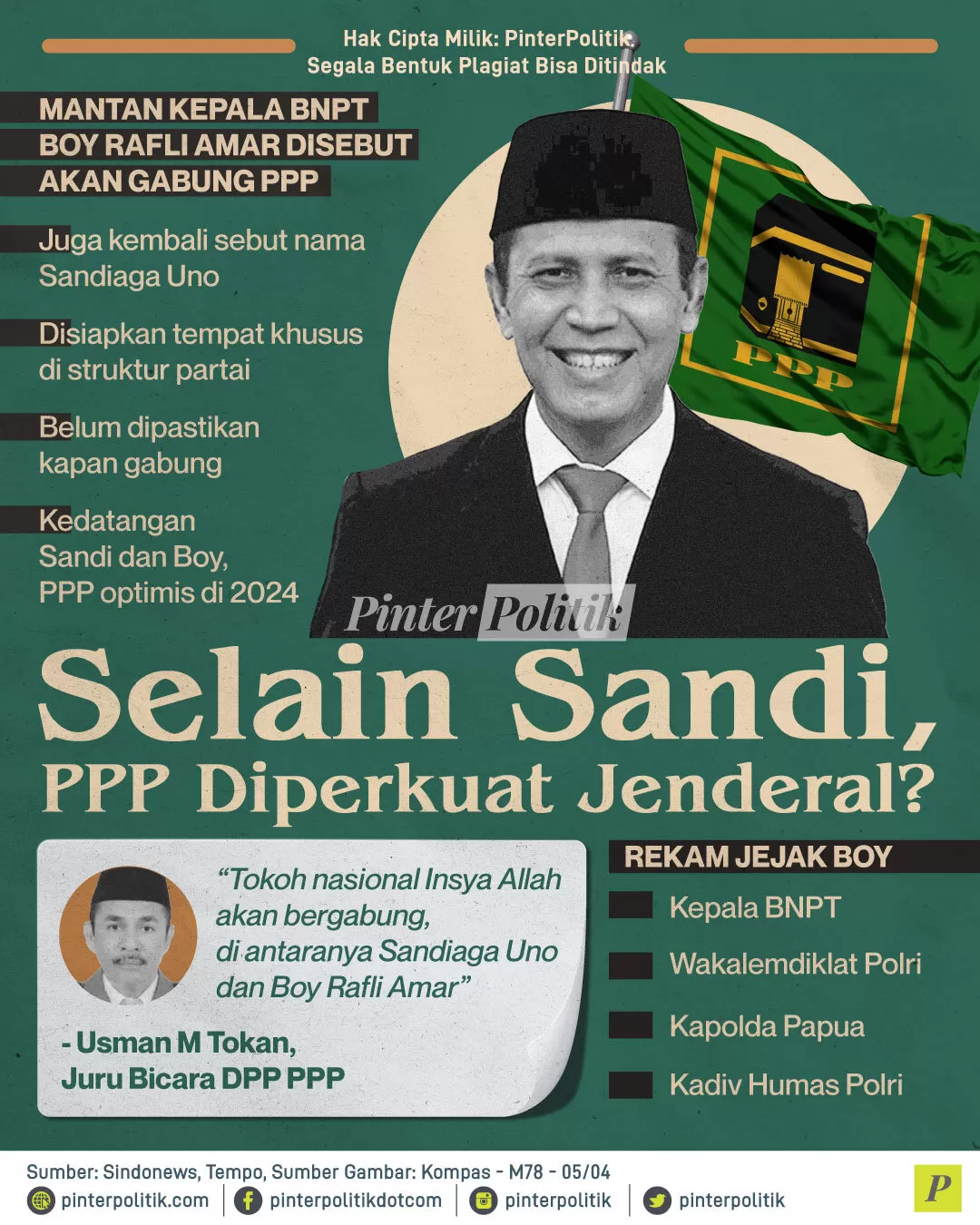 selain sandi pp diperkuat jenderal