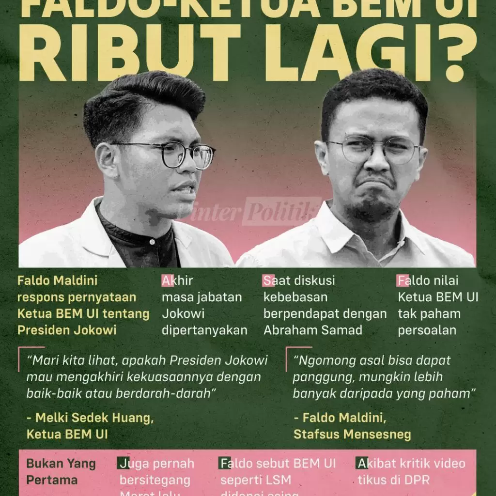 faldo ketua bem ui ribut lagi