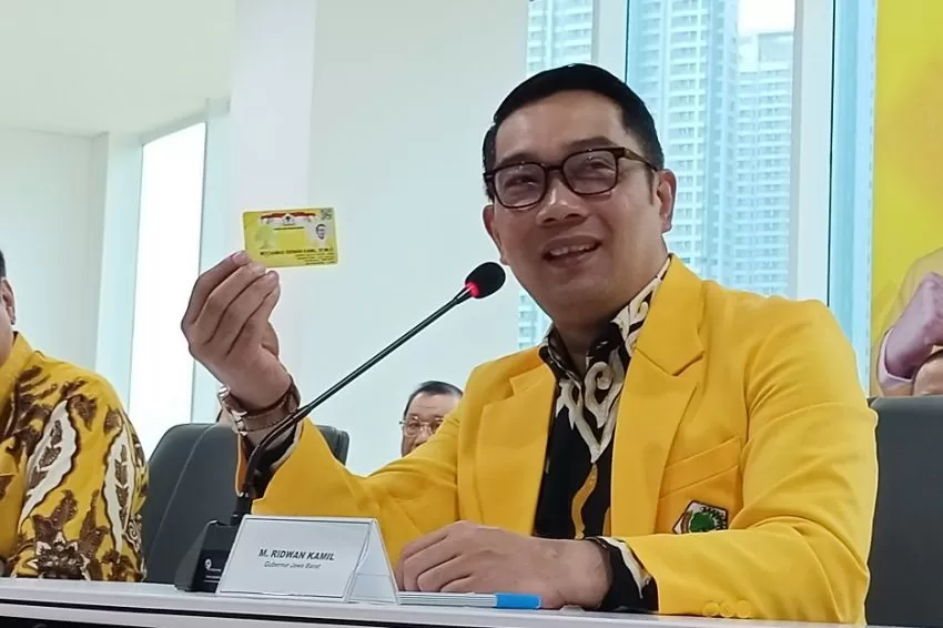 Bukan Golkar, Seharusnya Ridwan Kamil ke PDIP?