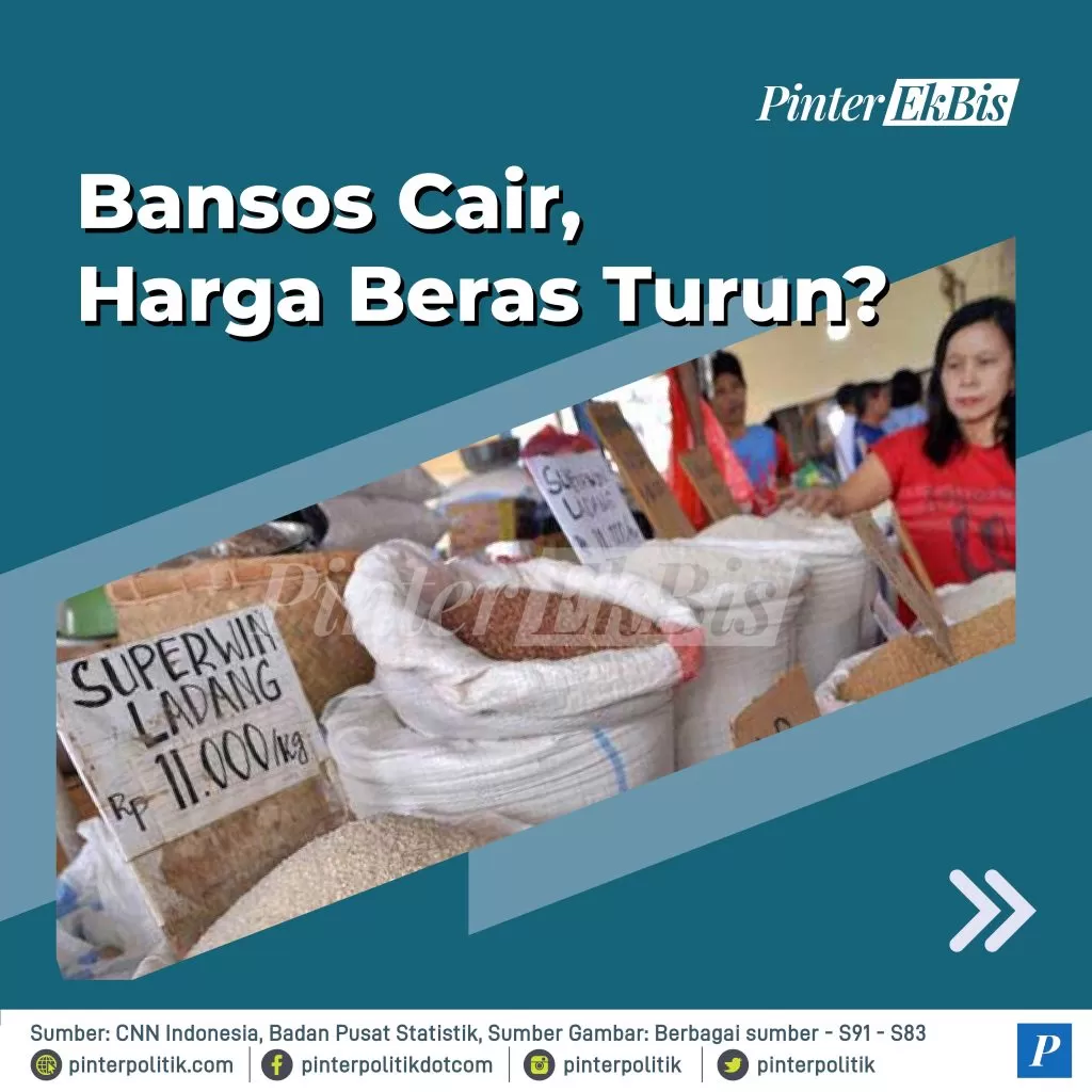 bansos cair harga beras turun 01