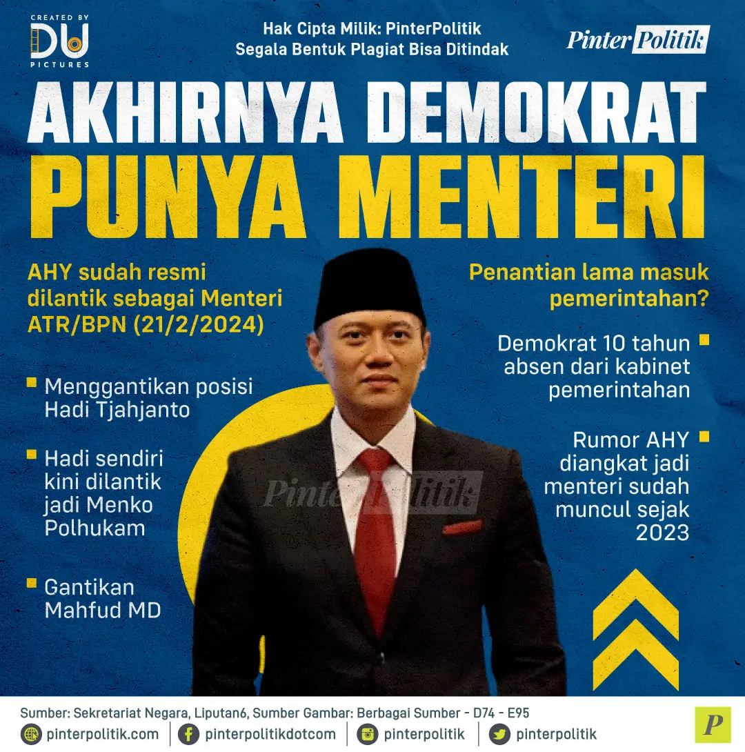 akhirnya demokrat punya menteri