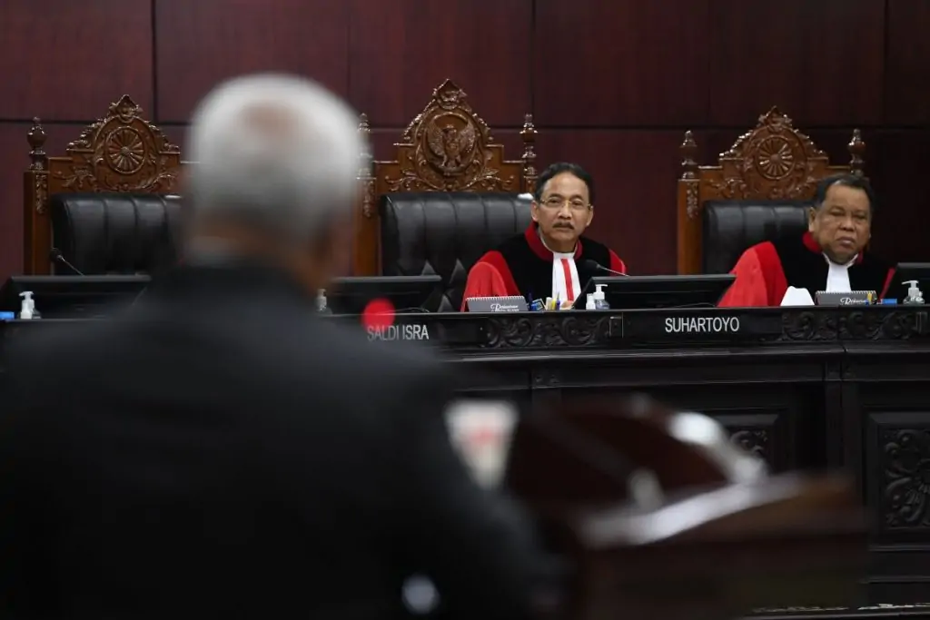 antarafoto mk sidang sengketa pilpres 020424 ak 3