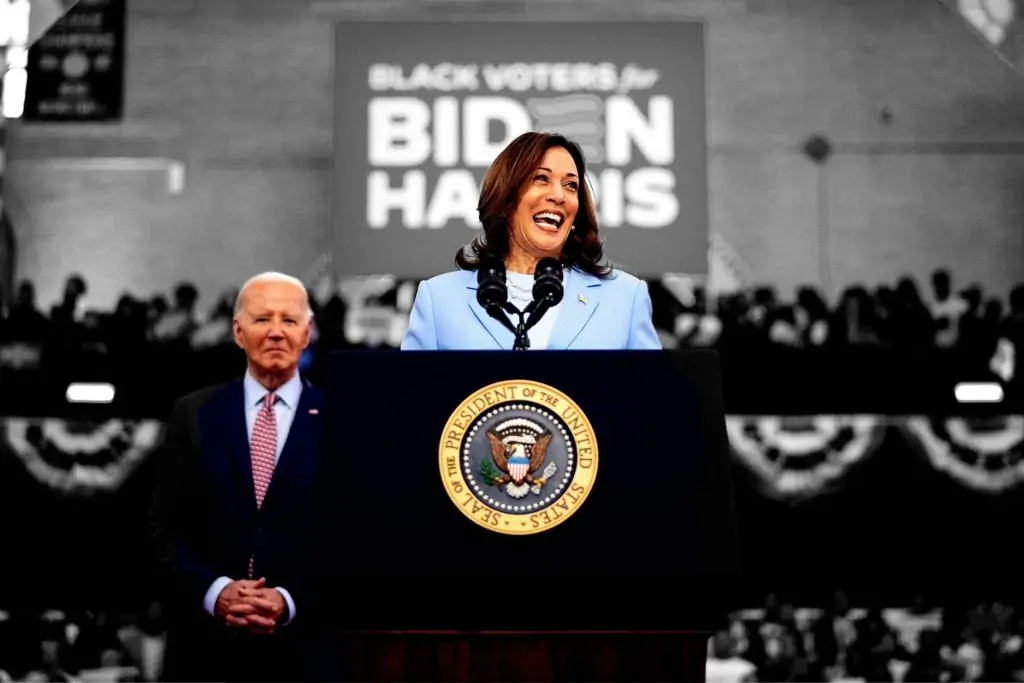 kamala harris pion dari biden