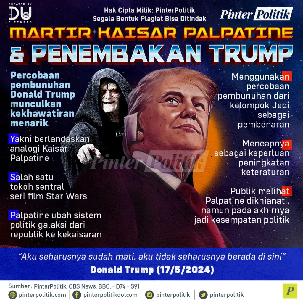 martir kaisar palpatine penembakan trump