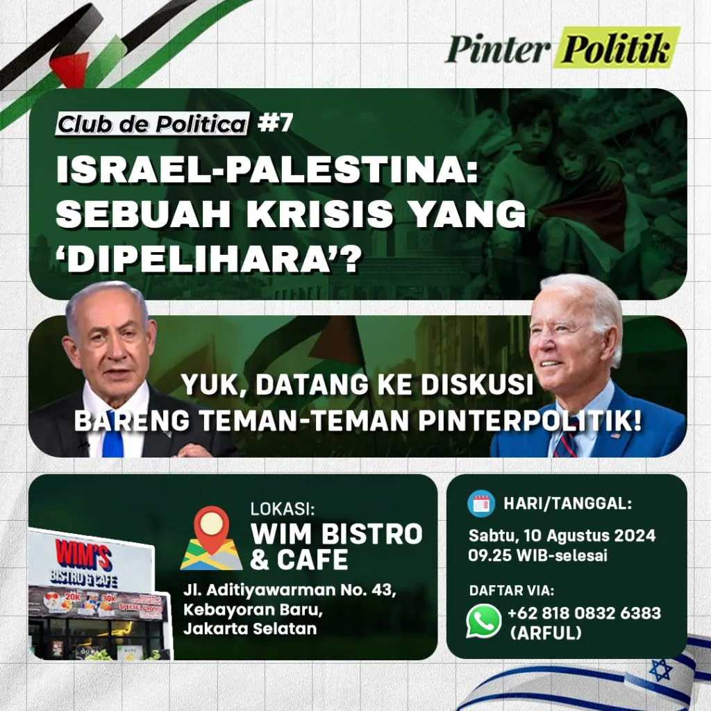 club de politica #7 israel palestina sebuah krisis yang dipelihara