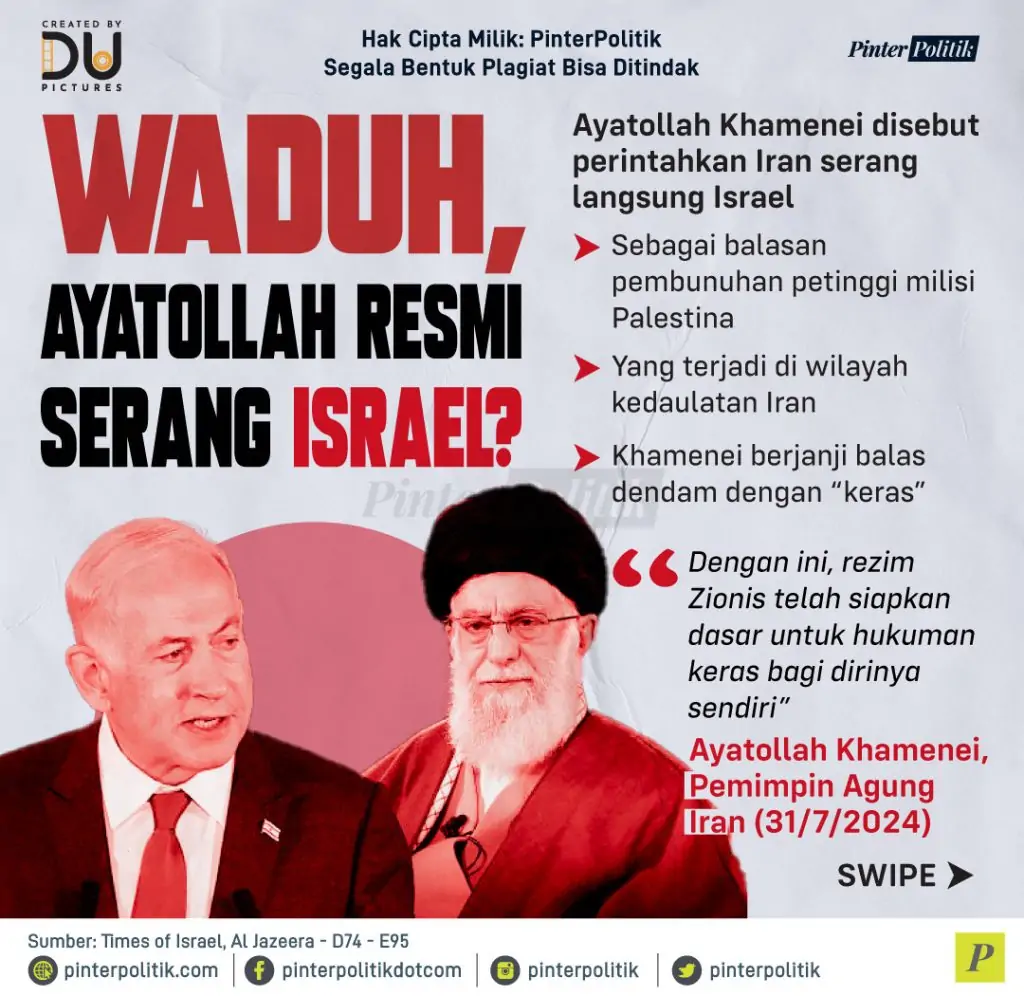 waduh, ayatollah resmi serang israel 1