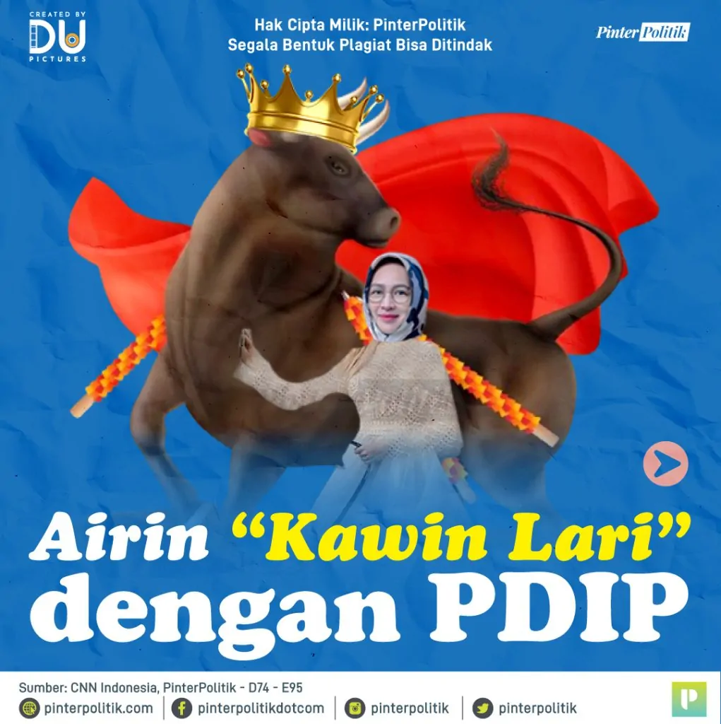 airin kawin lari dengan pdip 1