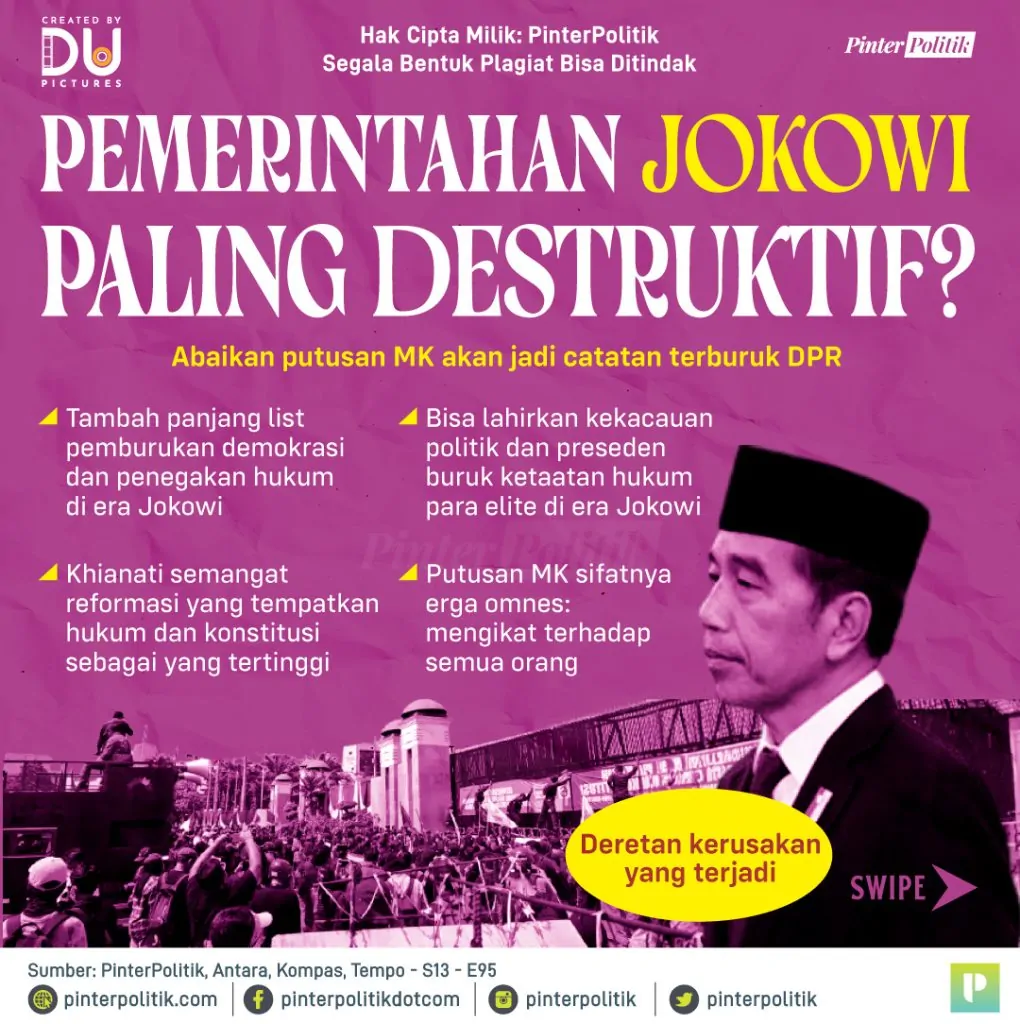 pemerintahan jokowi paling destruktif 1