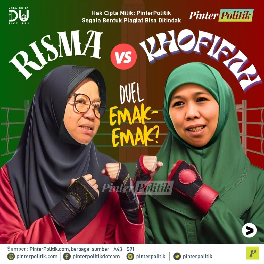 risma vs khofifah duel emak emakartboard 1