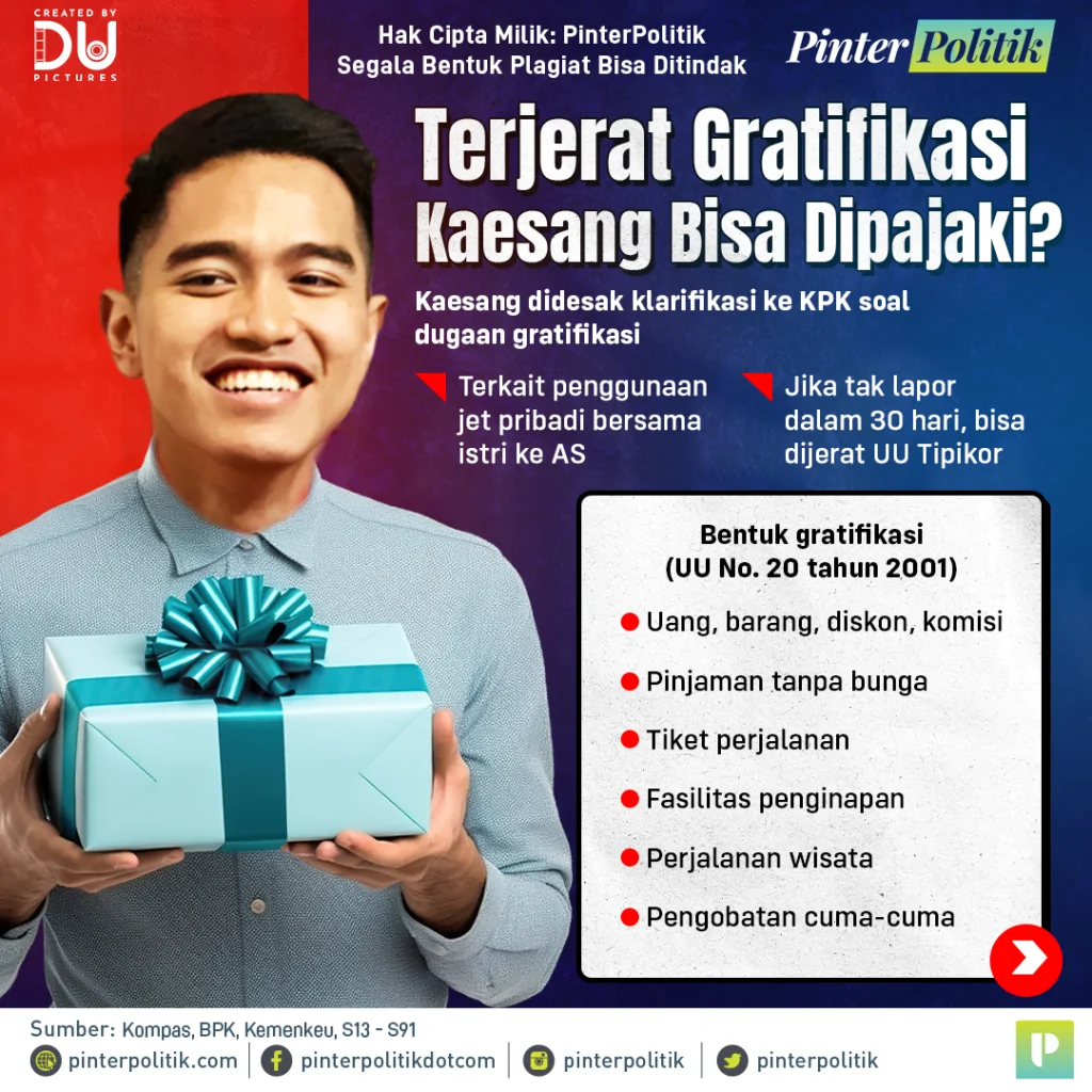 terjerat gratifikasi kaesang bisa dipajaki (1)