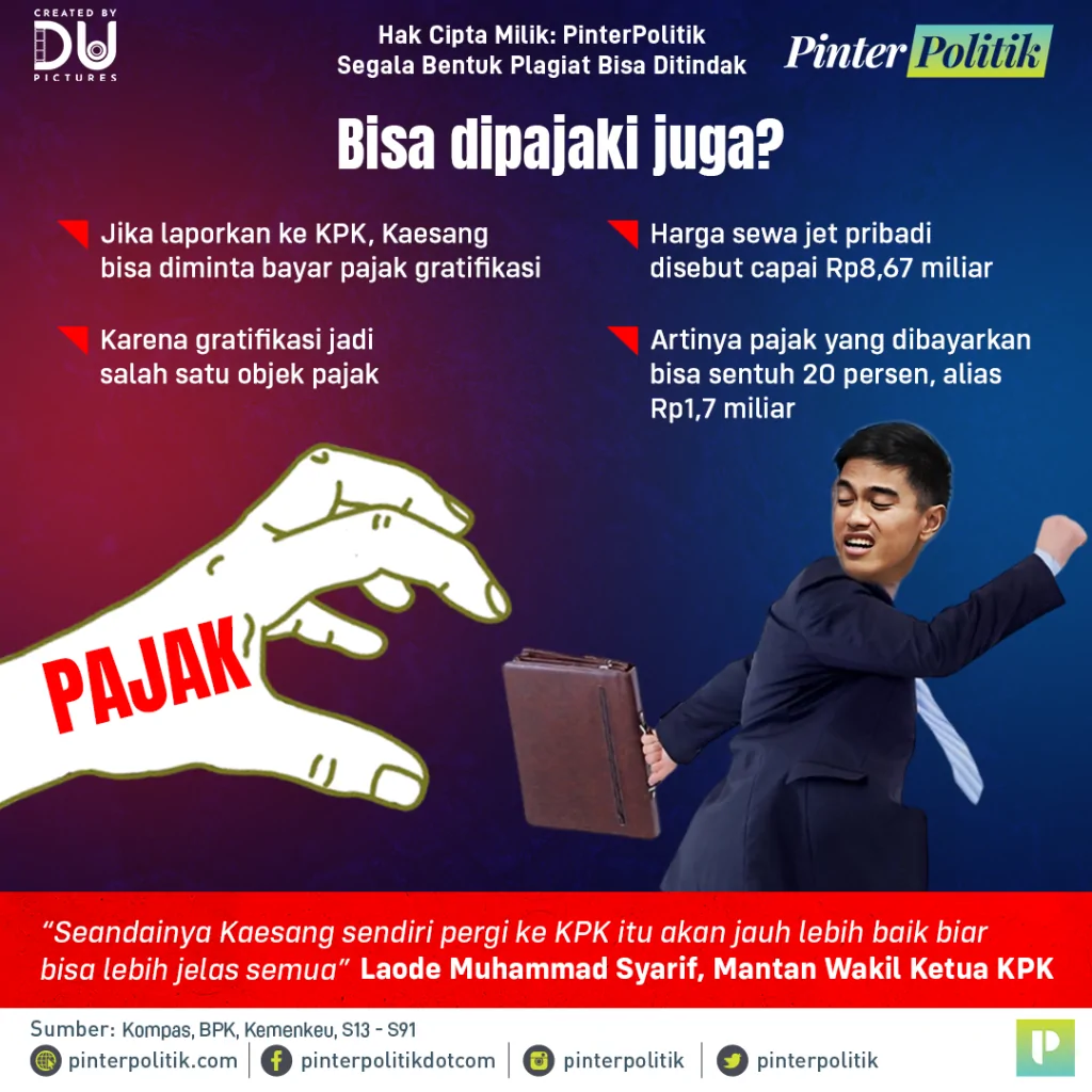 terjerat gratifikasi kaesang bisa dipajaki (2)