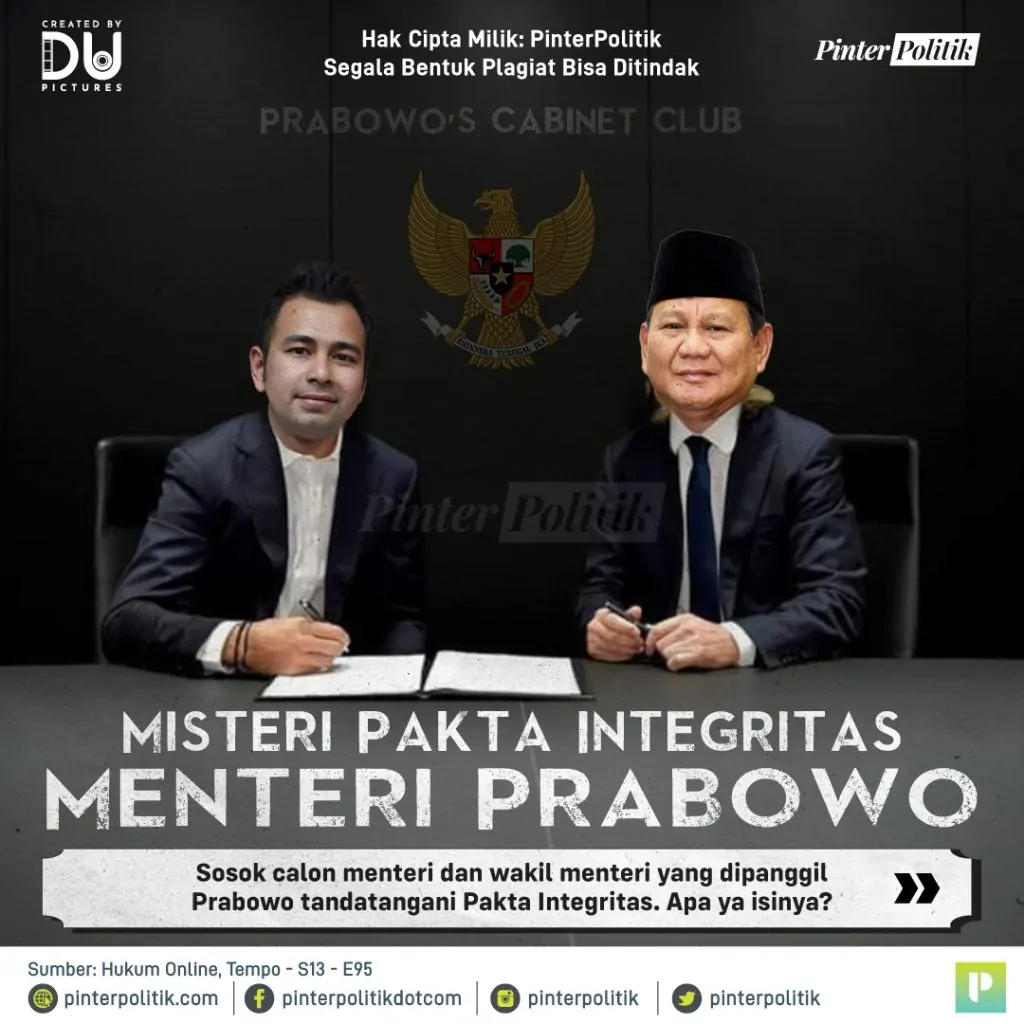 misteri pakta integritas menteri prabowo 1