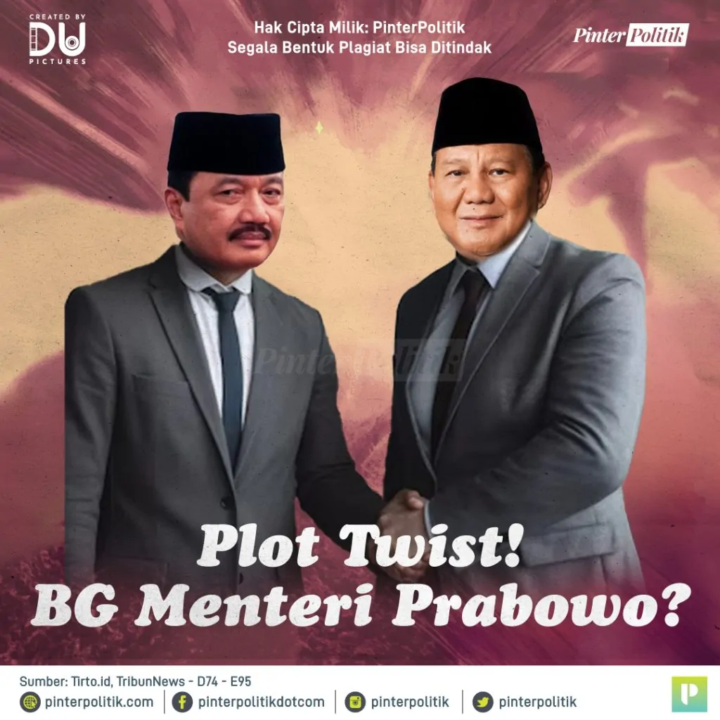 plot twist! bg menteri prabowo 1