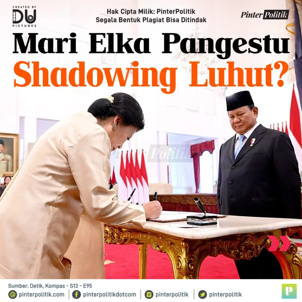 mari elka pangestu shadowing luhut 1