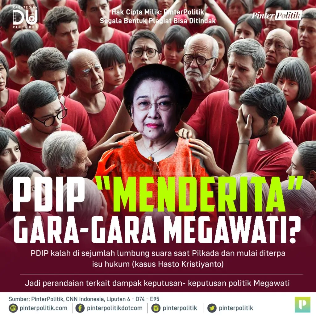 pdip menderita gara gara megawati 1