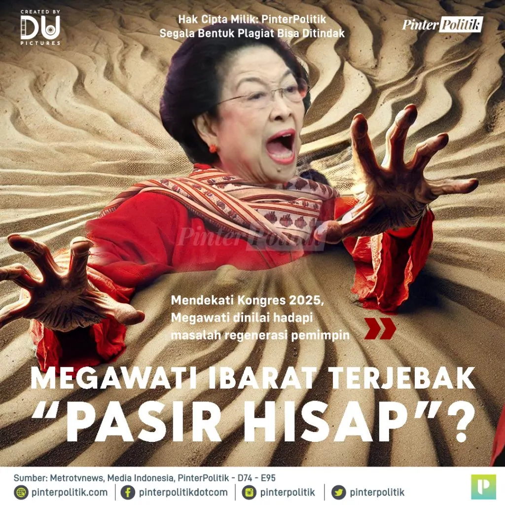 megawati ibarat terjebak pasir hisap 1