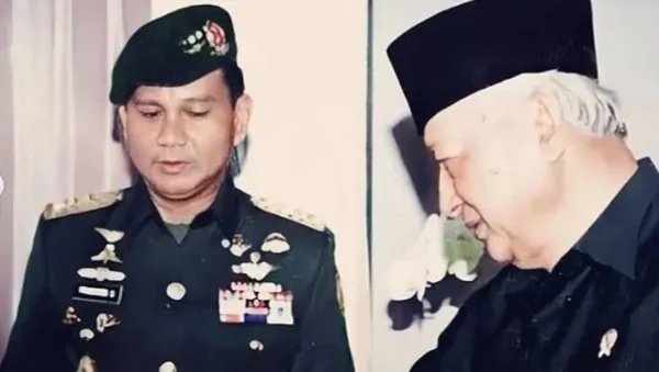 potret kenangan prabowo bersama soeharto dokumentasi instagram prabowo 169